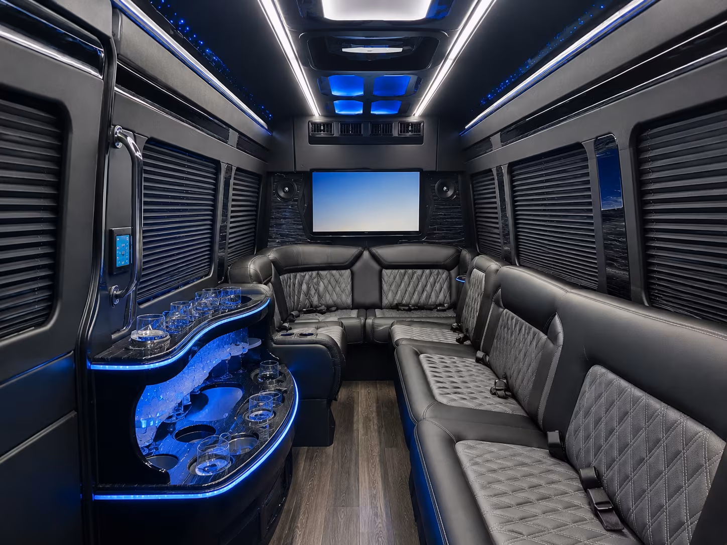 find buses for westchester venues from tarrytown to rye