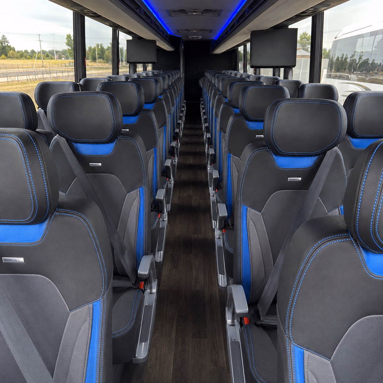 new rochelle airport transportation onboard seating